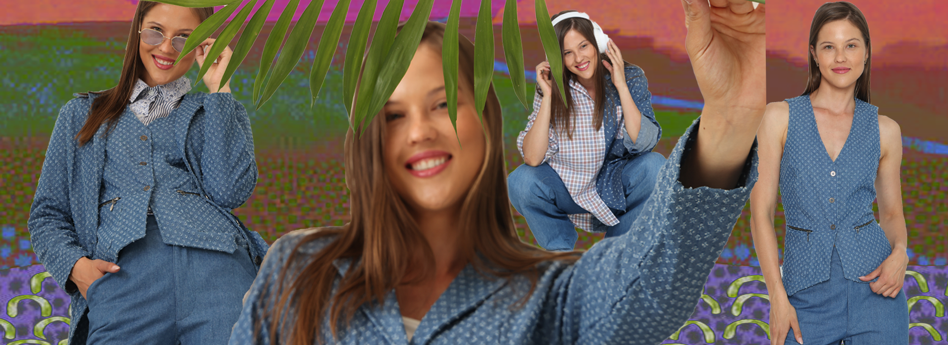 אוירה למחשב קולקציית ג'ינסים